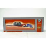 Corgi 1/50 Diecast Truck comprising No. US55702 Kenworth W925 with Low Loader and Boiler Load.