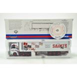 Corgi 1/50 Diecast Truck Issue comprising No. CC13406 MAN TGA Box Trailer in the livery of Saints.