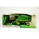 Ertl 1/32 John Deere 9500 combine harvester. Generally excellent in original box.