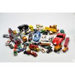 Misc diecast group, various makers, scales etc, inc GAMA Fire Engine plus others.