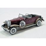 Franklin Mint 1/24 precision issue comprising 1930 Duesenberg Tourster. Excellent plus Complete with
