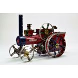 An impressive large model (60 cm) built from Meccano of a Steam Traction Engine. Engineered to