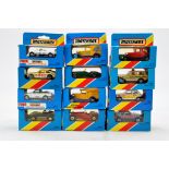 Matchbox 1-75 series comprising blue window box issues. Some promotional. Excellent to Near Mint