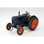 Chad Valley Large Scale Clockwork issue of Fordson Major E27N Tractor. Generally G to VG. Motor is