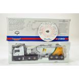 Corgi Diecast Truck Issue comprising No. CC13407 MAN TGA XL cement tanker. In the livery of