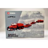 Corgi 1/50 Diecast Truck Issue comprising No.31013 Scammell Contractor Heavy Haulage Set in the