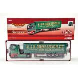 Corgi 1/50 diecast truck issue comprising No. CC13821 Mercedes Actros Curtainside in the livery of
