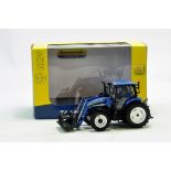 Universal Hobbies 1/32 New Holland Tractor with Loader. Excellent with Box.