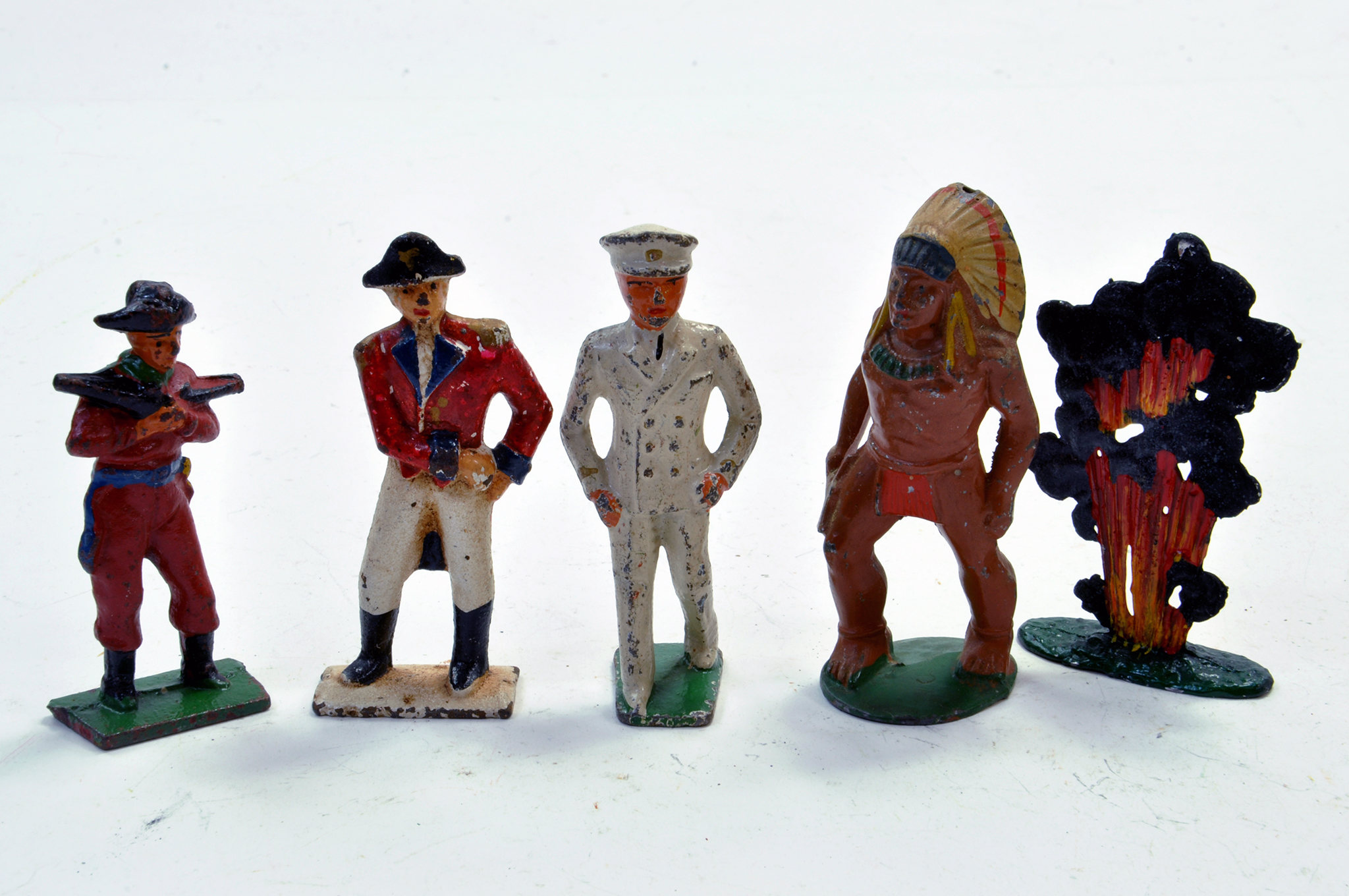 Manoil / Barclay etc USA Themed figure issues comprising various themes. Interesting lot.