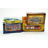 Matchbox Superkings Ferrari plus Corgi Mack Fire Pumper, Boeing 747 and MG TF. Generally Excellent