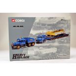Corgi 1/50 Diecast Truck Issue comprising No.18002 Scammell Contractor Heavy Haulage Set in the