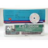 Corgi 1/50 Diecast Truck Issue comprising No. CC11912 ERF EC Step Frame Curtainside in the livery of