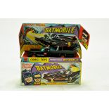 Corgi No. 267 Batmobile with Batman and Robin. Early issue is generally excellent contained in