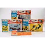 FROG 1/72 Plastic Model Kit comprising Combat Series Trio plus one other. Appear Complete.