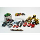 Misc Diecast group comprising various makers inc Matchbox Regular Wheels, Britains and others plus