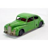 Mettoy Large Scale Clockwork Car in Green. Untested but appears good.