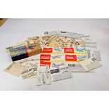 Airfix Plastic Model Kit group comprising original early header cards for bagged kits plus