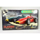 Scalextric Limited Edition issue comprising Classic Grand Prix Set. Cars included but accessories