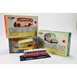 Corgi diecast issues comprising Bus / Coach items. Generally Excellent.