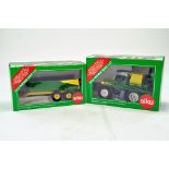 Siku 1/32 Farm Duo comprising Fendt Xylon Sprayer plus Tipping Trailer. Excellent to Near Mint in