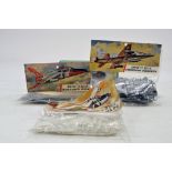 Airfix 1/72 Plastic Model Kit comprising Freedom Fighter plus Folland Gnat and Cessna. Appear