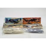 Airfix 1/72 Plastic Model Kit comprising F4U-1D Corsair pluys FIAT G91, Seahawk and MIG-15. Appear