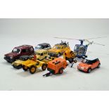 Britains 1/32 group comprising Police Helicopter plus Road Series, Autoway items in addition to