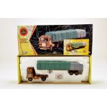 Corgi Diecast Truck Issue comprising No. CC12603 Scammell Crusader Sheeted Flat Trailer in livery of