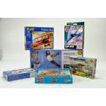 Airfix Plastic Model Kit group plus Revell and one other. Appear Complete.