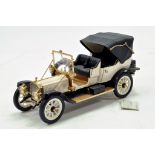 Franklin Mint 1/24 precision issue comprising 1912 Packard Victoria. Excellent plus Complete with