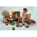 Misc Toys including Noddy and other Doll related pieces.