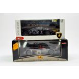 Maisto 1/18 diecast issues comprising Audi R8 Le Mans plus Mondo Motors Lamborghini. Excellent to