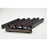 Hornby OO Gauge Group of Intercity Passenger Coaches. Generally Excellent.