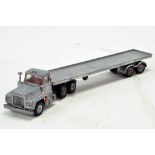 Corgi Scarce Unpainted Tooling Model comprising Mack Truck and Trailer. Very Rare.