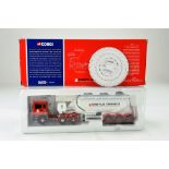 Corgi 1/50 Diecast Truck Issue comprising No. CC74903 ERF EC Powder Tanker in the livery of Castle