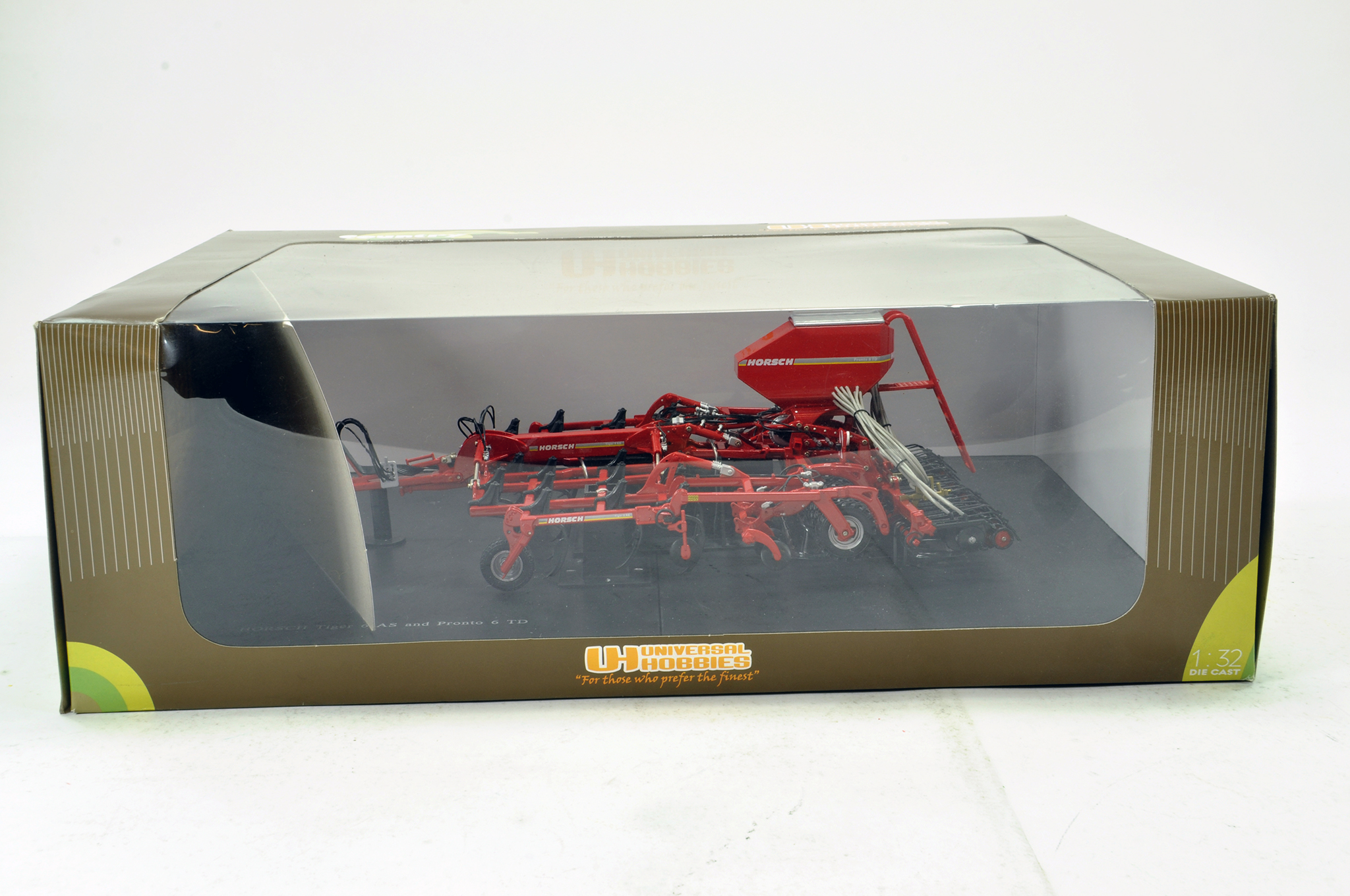 Universal Hobbies 1/32 Horsch Tiger 6 AS and Pronto 6TD Drill. Excellent in Box.