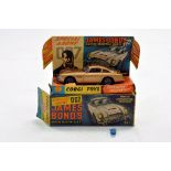 Corgi No. 261 James Bond 007 Aston Martin DB5. Generally very good in Fair to Good Box with spare