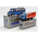 NZG 1/40 diecast Mercedes Onibus plus 709-1114 Box Truck. Excellent to Near Mint in Boxes.