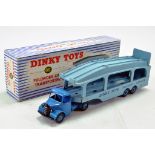 Dinky Toys No. 582 Bedford Pullmore Car Transporter. Excellent to Near Mint in Good Box.