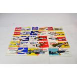 Airfix Plastic Model Kit group comprising original early header cards for bagged kits. Excellent and
