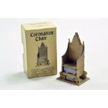 Britains No. 86D Coronation Chair. Nice example is Excellent in Excellent Box.