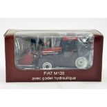 Replicagri 1/32 Fiat M135 Tractor with front bucket. Excellent in Box.