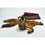 Taxidermy: A Fox hide and tail in addition to Fox Mount incorperated with Tankard (provenence