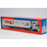 Tekno 1/50 British Collection Mercedes Actros Fridge Trailer in livery of Saints. Looks to be near