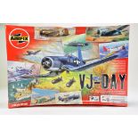Airfix 1/72 Model Aircraft Kit comprising VJ Day Special Set. Ex Trade Stock, hence complete.