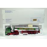 Eligor 1/43 Diecast Truck issue comprising Volvo with Tanker trailer in the livery of Harry