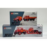 Corgi 1/50 Diecast Truck issue comprising No. 31006 Thames Trader and Morris Van Set, Wynns, plus