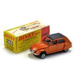 Dinky No. 149 Citroen Dyane. Bronze. Excellent to Near Mint in Box.