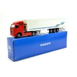 Conrad 1/50 diecast truck issue comprising Volvo FH12 Fridge Trailer. Looks to be complete,