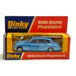 Dinky No. 124 Rolls Royce Phantom V. Excellent to Near Mint in Very Good Box.